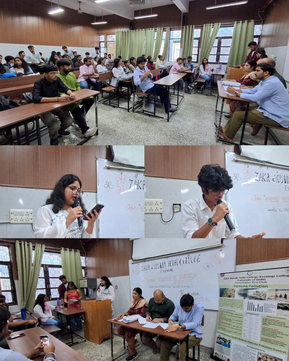 panchtatvazhdce's tweet photo. Panchtatva Eco-Club successfully organized an Inter-College Speech Competition under National Wildlife Week 2025!
A platform where voices came together to advocate for wildlife conservation and environmental awareness.
#WildlifeWeek #Panchtatva
@zhdce_official @BharatS15787835 https://t.co/ZSlmncWXx9