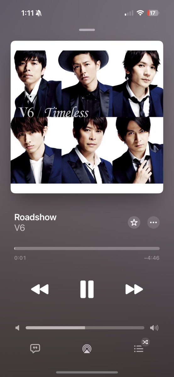mxk_72's tweet photo. ここら辺まじで好き（わかりやすい好み）
#V6サブスク解禁なんだ https://t.co/JD1HggaX8F