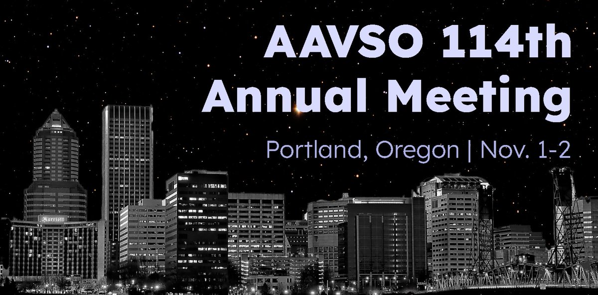 The Annual Meeting of the AAVSO kicks off tomorrow. Even if you are not attending, you can support us by participating in our silent auction. Every dollar raised will help underwrite the AAVSO’s programs and services. Bidding ends Sunday at 19:30 PST. 

linkly.link/2I6aa
