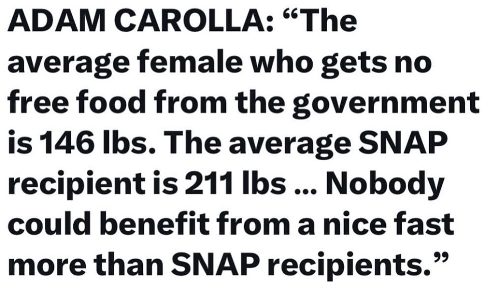 OldeWorldOrder's tweet image. Adam Carolla said it best: