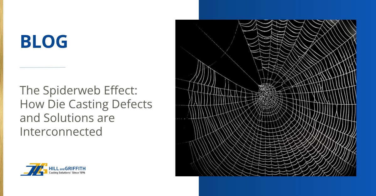 HillandGriffith's tweet image. Spiders aren’t the only ones spinning webs this time of year. In die casting, defects connect and spread the same way. This Halloween, learn how to untangle the Spiderweb Effect and keep your process strong: bit.ly/45LUd80 

#DieCasting #DefectPrevention #SpiderwebEffect