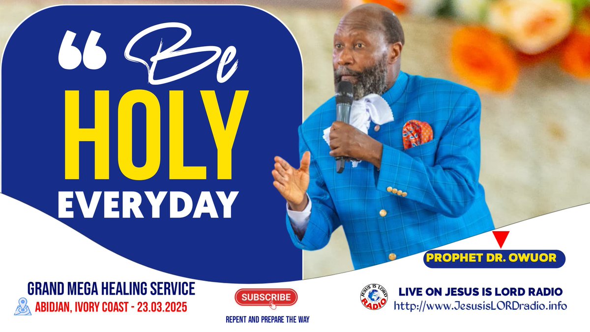 Mark 13
32 "No one knows about that day or hour, not even the angels in heaven, nor the Son, but only the Father.
33 Be on guard! Be alert! You do not know when that time will come.
#RepentBeHoly