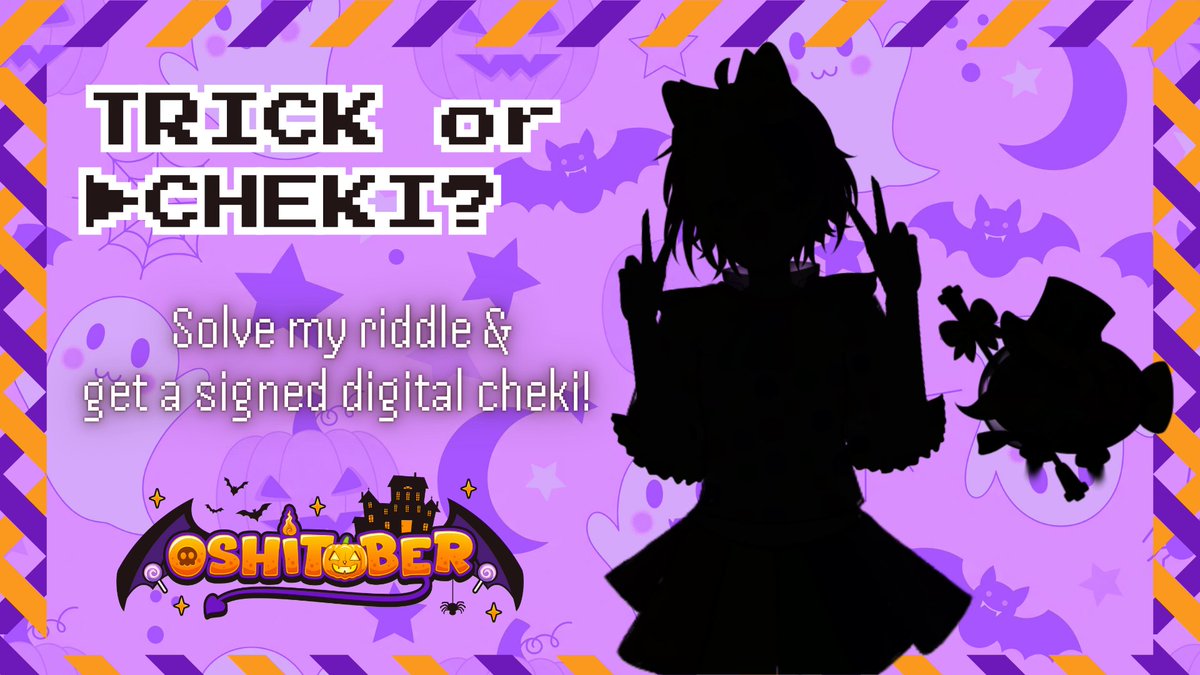 👻TRICK or CHEKI?👻

I'm participating in #oshitober2025, organized by @/SofiyaNovelle!

First 10 people to reply with the correct answer to this riddle will get a signed digital cheki from me!

❓ What do you call a lock that changes how the keys work every time you use it? 🔐