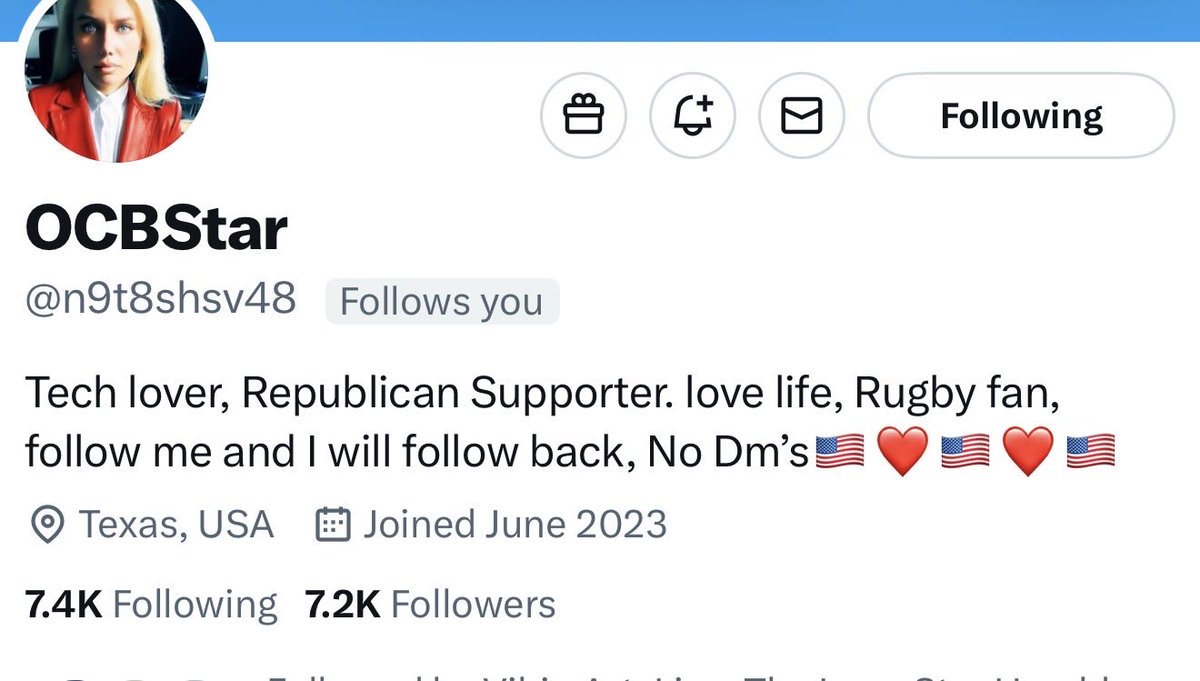 Let’s give this great patriot a boost and more friends. 

<a href="/n9t8shsv48/">OCBStar</a> 

She will connect back.

HAPPY HALLOWEEN 👻