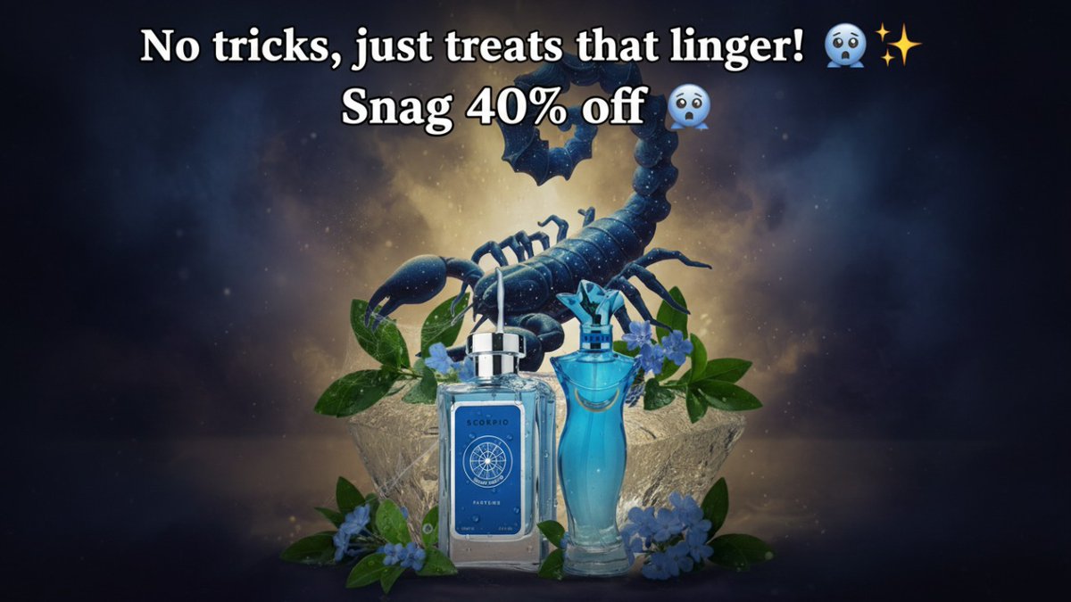 ArabianPrimeUAE's tweet photo. No tricks, just treats that linger! 👻✨ Snag 40% off our bewitching perfumes at https://t.co/rhksZGGpWN—scents so seductive, they'll haunt your dreams all Halloween long. Link in bio! #SpookySavings https://t.co/wgPTie24d1