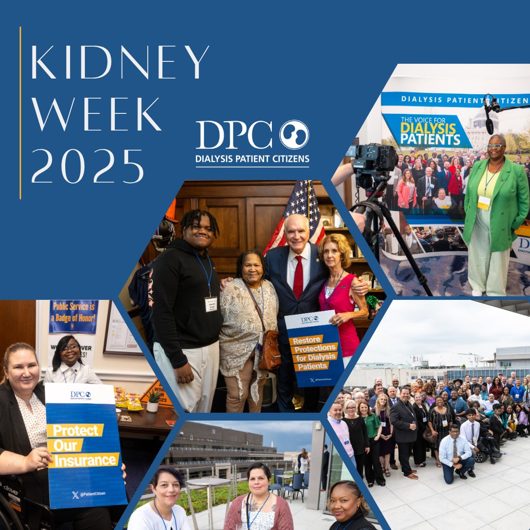 ✨ It’s #KidneyWeek2025!
At DPC, we celebrate the collective efforts of patients, providers, researchers, advocates, and policymakers—all working together toward one goal: improving the lives of people living with kidney disease.
From advancing treatment options to amplifying