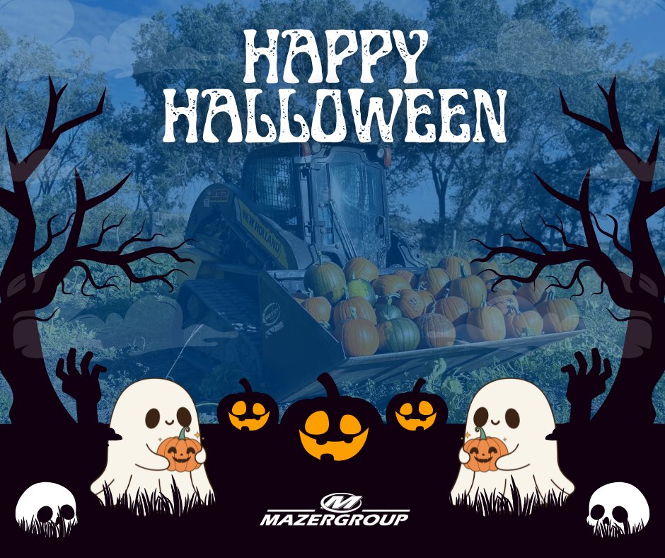 Happy Halloween to all the ghosts and goblins out there! 👻 We hope you have you a safe and happy halloween from everyone at Mazergroup!🎃
.
.
#trickortreat #happyhalloween #pumpkins #ghosts #candy