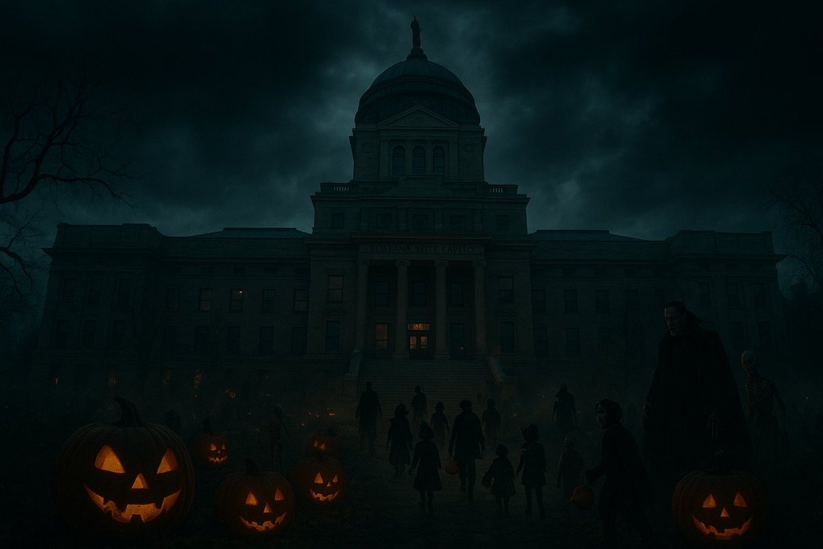 This is a reminder to begin your preparations for the recently-announced December 5th special session of the Montana Legislature. 

(Just kidding. That's the spookiest post we could come up with for today). 

Happy Halloween!