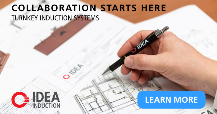 IdeaInduction's tweet image. Smart heat. Smarter systems.
Discover how IDEA customizes induction solutions for your current and future projects → bit.ly/3Lf1CpV
#InductionHeating #SmartManufacturing