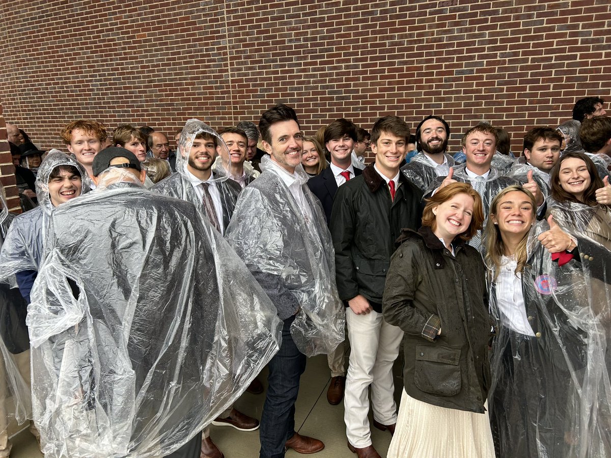 umdeclaration's tweet image. Still reminiscing on the best day ever. Rain or shine, we show up for America!