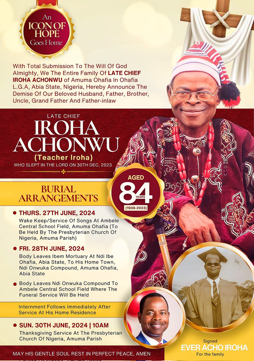 Joycalebbrown's tweet image. Came across this burial poster design while going through my designs..

Simple. Clear. Respectful.

Need a poster that honors your loved one with elegance? I can help.

I’m JcBrown.

#FuneralDesign #BurialPoster #EventDesign #SmallBusinessGrowth