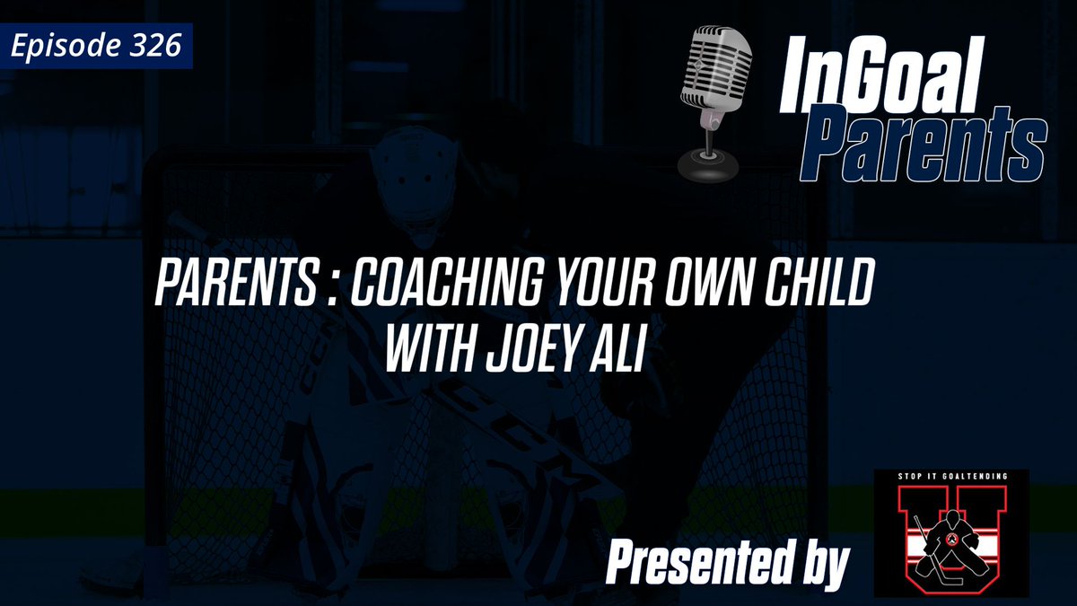 It's not easy to balance between parent and coach when you work with your own young goalie on ice, but PWHL Vancouver goalie coach Joey Ali had some great advice from his own experiences in our latest Parent Segment presented by the <a href="/StopItGoalies/">Stop It Goaltending</a> U App: ingoalmag.com/2025/10/28/par…