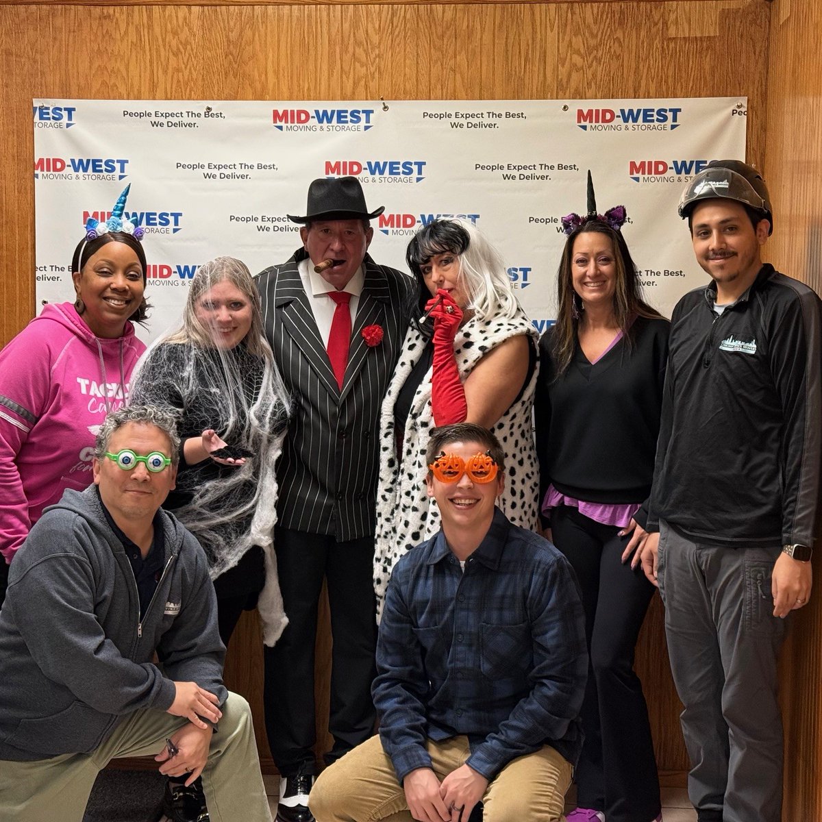When it comes to Halloween, our office is not too bad at wanting to be a part of the fun... we do bribe them with treats though... LOL. Happy Halloween from Mid-West Moving &amp; Storage and Chicago Office Movers