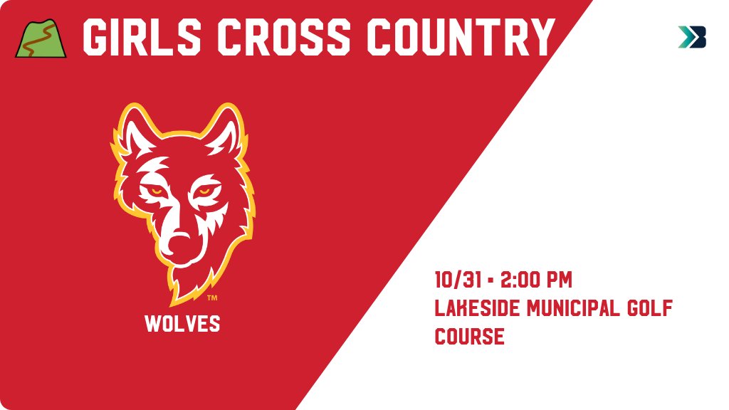 Girls Cross Country (Varsity) Meet Day! - Check out the event preview for the Marion Wolves. It starts at 2:00 PM and is at Lakeside Municipal Golf Course. gobound.com/ia/ighsau/girl…