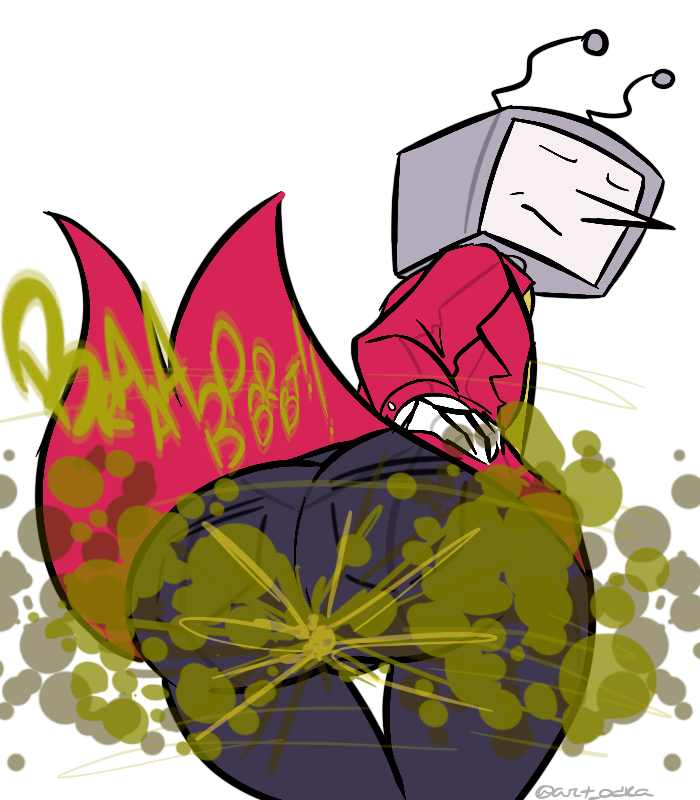 Almost done with one doodle, but I’ll give y’all something else for now

Shoutout to <a href="/art_odka/">ODKA</a> for making this absolute banger, please go follow and support him mwah <33

#fartfetish #malefarts #deltaruined #eproctophilia #eprocto