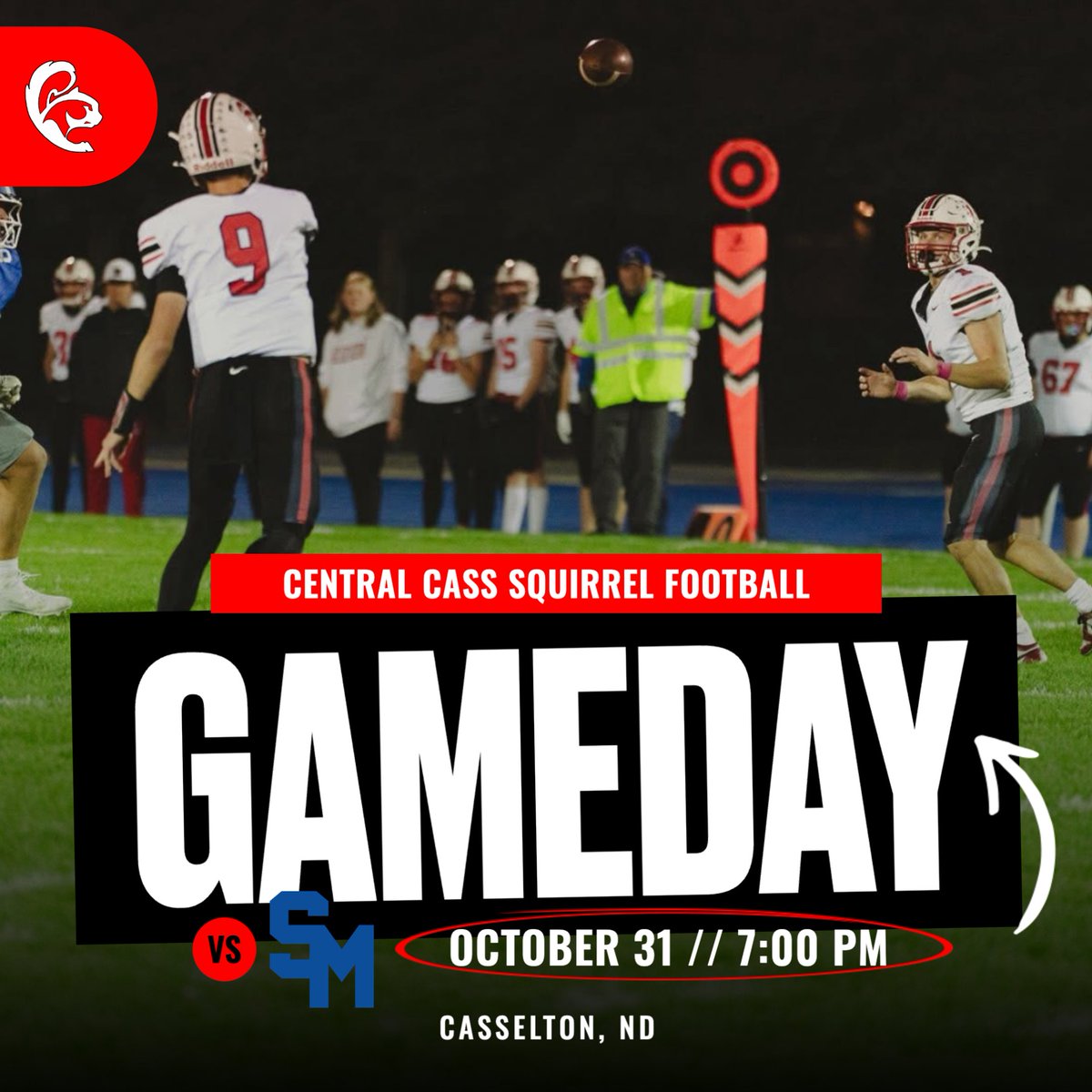 Squirrel Football tweet media