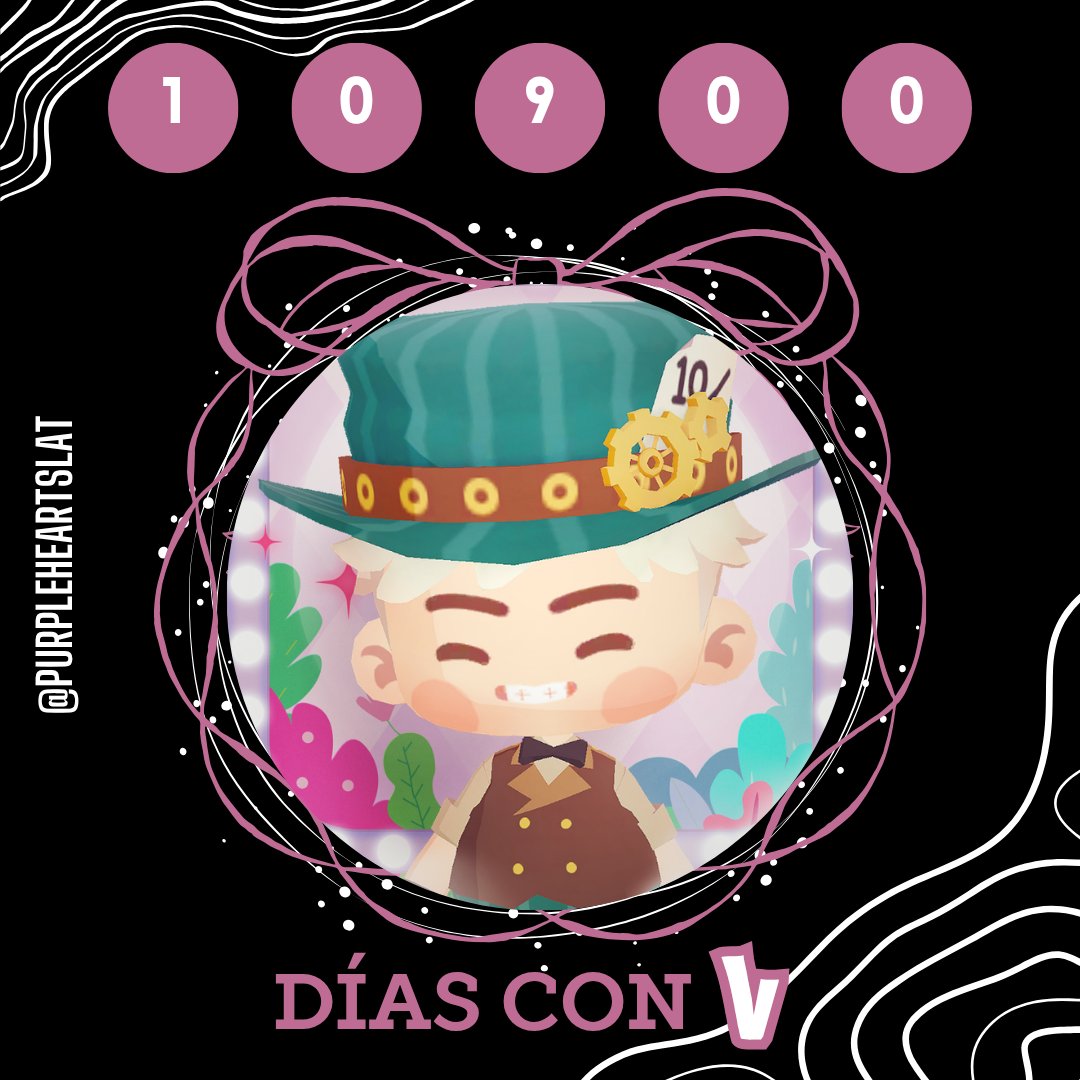 PurpleHeartsLAT's tweet photo. App: #CHOEAEDOL

📢ARMYs hoy nuestro bello #V 🐻👑 está cumpliendo 10,900 días 💜 te compartimos nuestro post de felicitaciones para Tae en su comunidad 👏🏽💜

Hoy publicó la cuenta del team PHT ¡vota tus corazones!💜

🔗Link: https://t.co/OZuktneyjT

#BTS #BTSARMY @BTS_twt https://t.co/vaSvZbTK9w