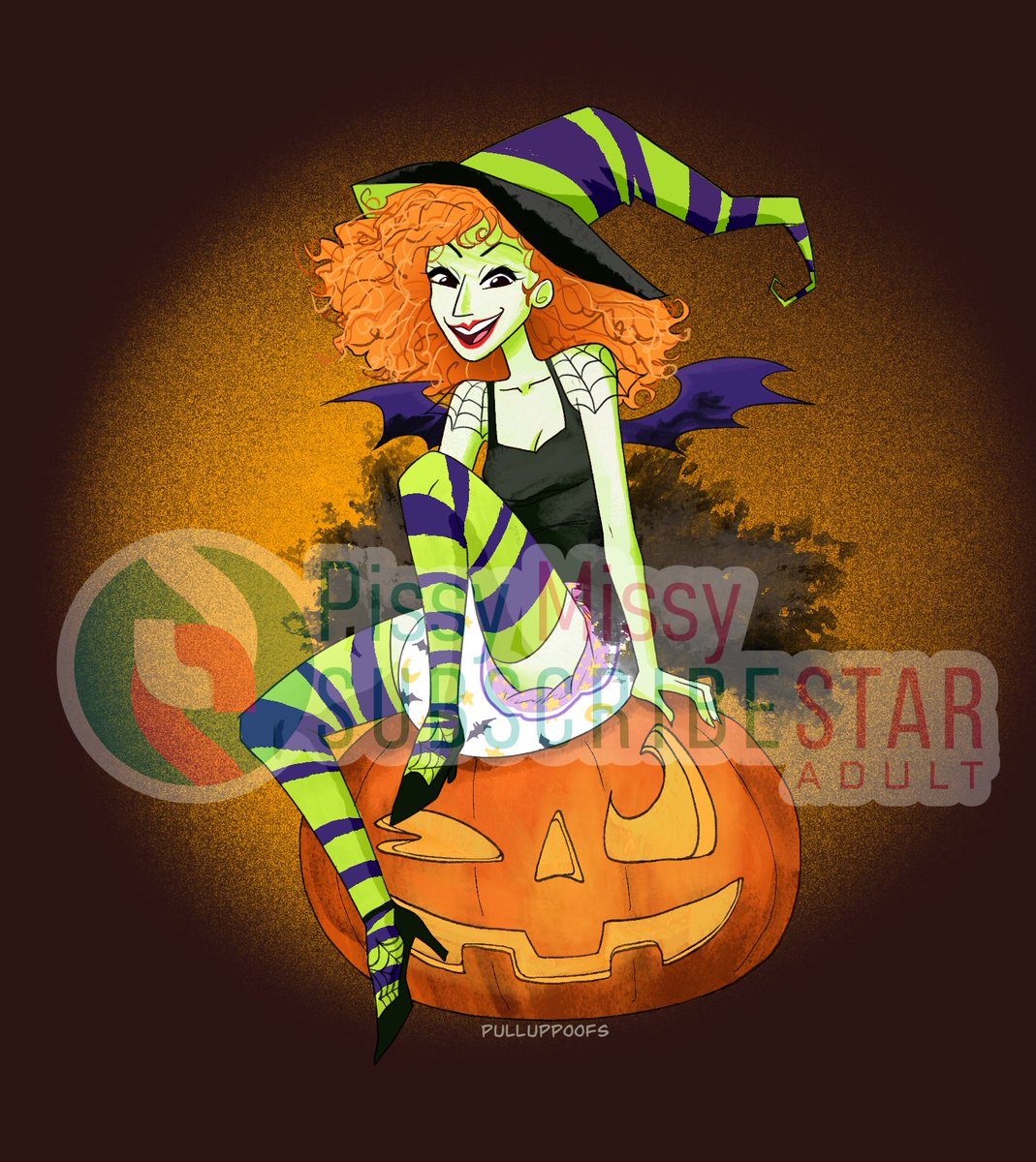 Happy Halloween! 🎃 
October Poll Winner: Scary Godmother

See messy Alt on my subscribestar, watermark-free: subscribestar.adult/posts/2157046