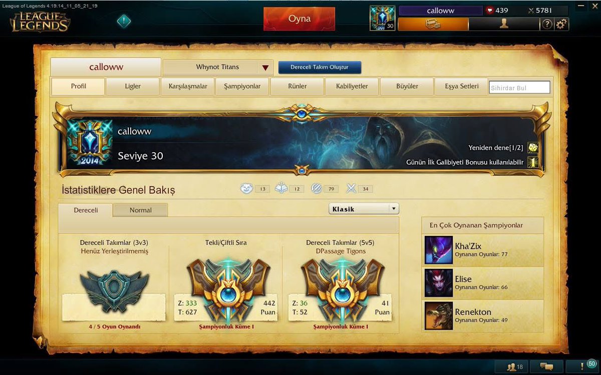 2014 LOL TOP 10. Dark passage Adeks turnuvası. Biz de deriniz