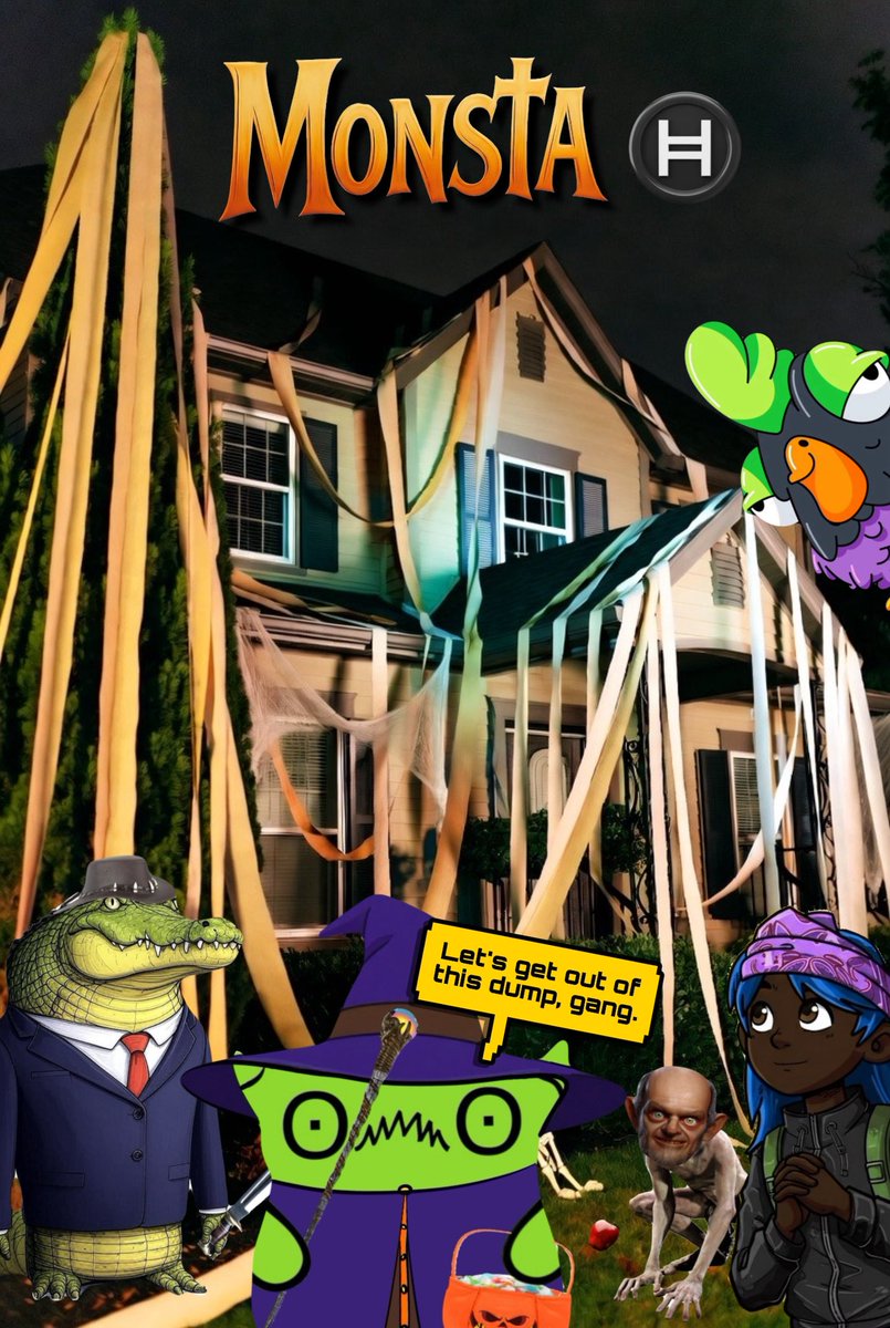 MonstaHBAR's tweet photo. Gwwwaaaarrrr! Happy Halloween fellow Monstas! Monsta will be celebrating by sending his top 10 holders 100k $Monsta each! If you would also like 100k $Monsta, just like and repost this! Winner announced tomorrow 6pm utc. Be extra safe tonight! 

༼ ㄏ🔪ಠ෴ಠ ༽ㄏ🎃 https://t.co/t7FjzrZ2KN