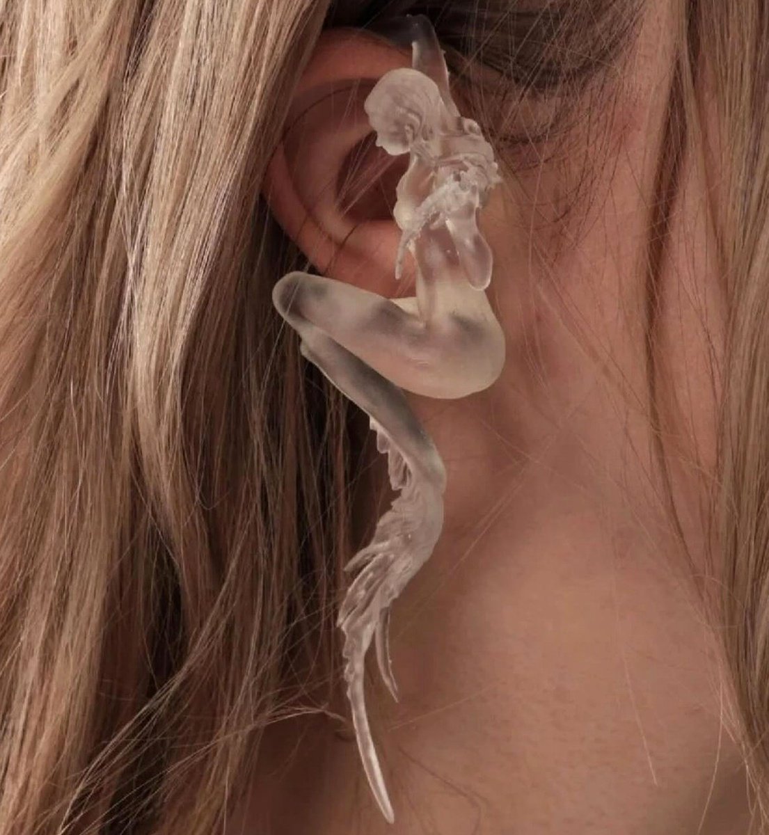 aesttics's tweet image. Siren Earrings