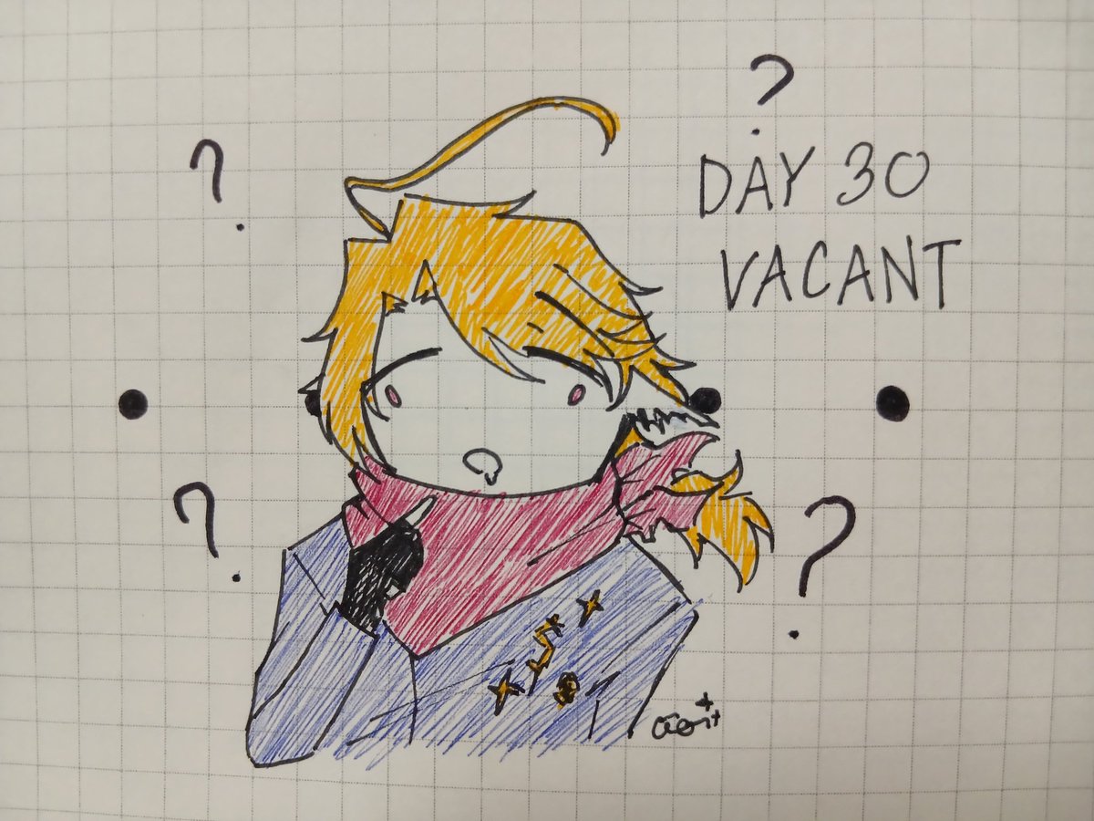 megakin_senpai's tweet photo. Day 30 Vacant
#Inktober2025 https://t.co/y9NUnnXjIE