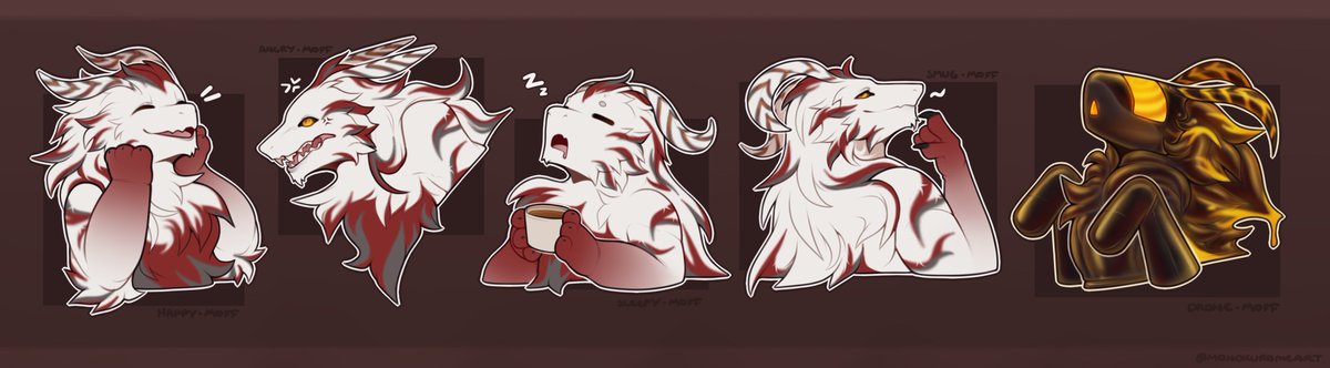 some stickers done for a user over on discord
