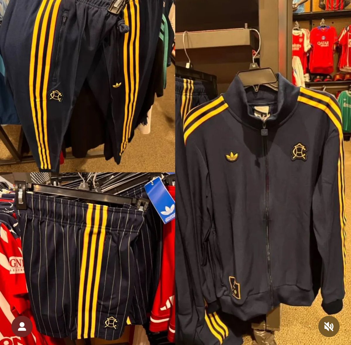 Chamarra y shorts del <a href="/ClubAmerica/">Club América</a> de Adidas Iconic. Próximamente a la venta 
🦅🙊

#GrandesDeCorazon
