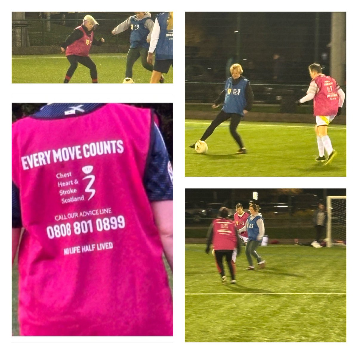 Every movement counts” 
Make it your goal to be more active! 

Another great Wednesday at ladies rec. nice to meet 2 new ladies giving rec a try too: 
♥️⚽️
@ScotFaEast 
<a href="/CHSScotland/">Chest Heart & Stroke Scotland | also on bluesky</a> 
<a href="/FifeCouncil/">Fife Council</a> 
<a href="/FifeHSCP/">Fife Health & Social Care Partnership</a> 
<a href="/JennyGilruth/">Jenny Gilruth</a> 
<a href="/RichardBakerMP/">Richard Baker MP</a>