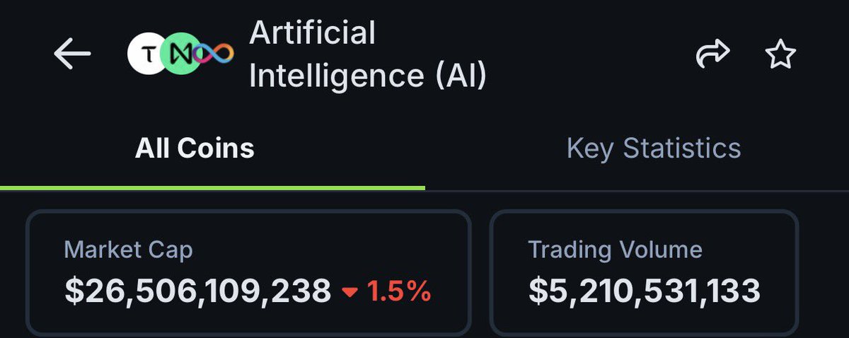 Nvidia is 188 times bigger than the entire AI crypto industry