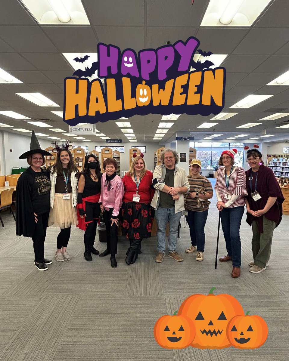 HankinLibrary's tweet image. 🎃 Happy Halloween from all of us at the Henrietta Hankin Branch Library!

#HankinLibrary #Halloween #libraries