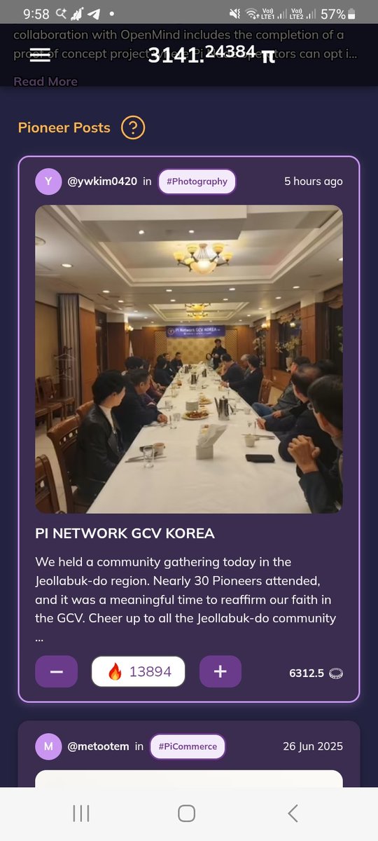 Kaustu17's tweet image. The south korea is believe decentralized web3 technology. The community is discussing web3 technology I support pi network Korean community