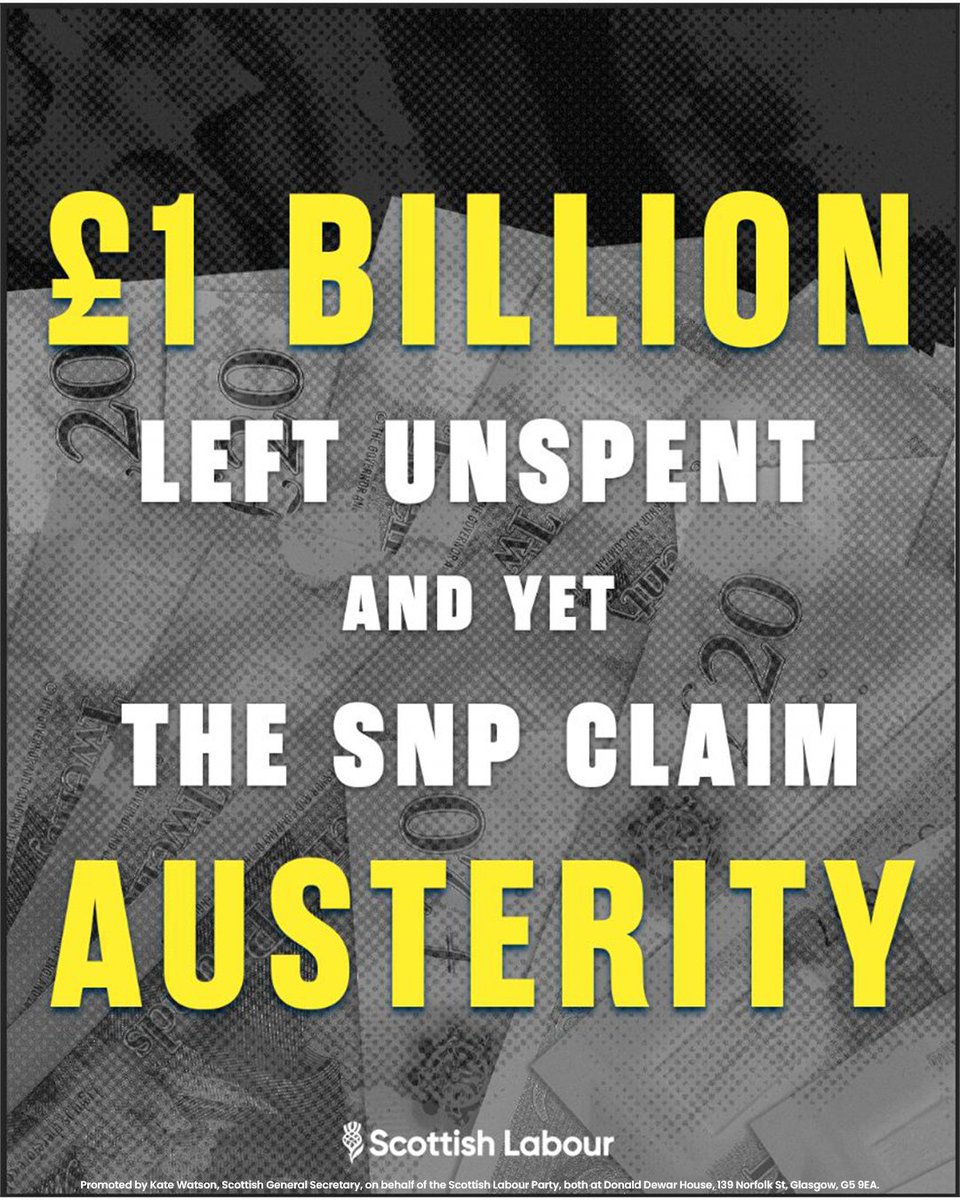ScottishLabour's tweet photo. Something doesn’t add up…

Public services are struggling and yet the SNP have left £1 billion of the budget unspent. https://t.co/tJEuSz6W9u