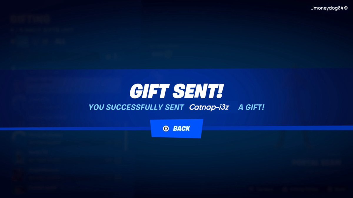 FORTNITE GIFTS!🎁 ✅

Drop epic names ima try and surprise you guys!😁

USE CODE 'Jmoneydog84'