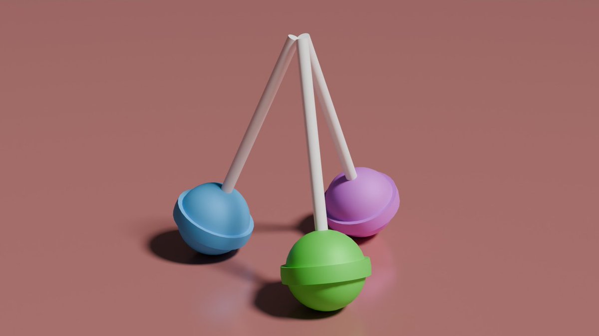 misuto106076733's tweet photo. アメ作成、ハロウィンなのでお菓子
#Blender
#3DBibi https://t.co/jF9GD0AXNO