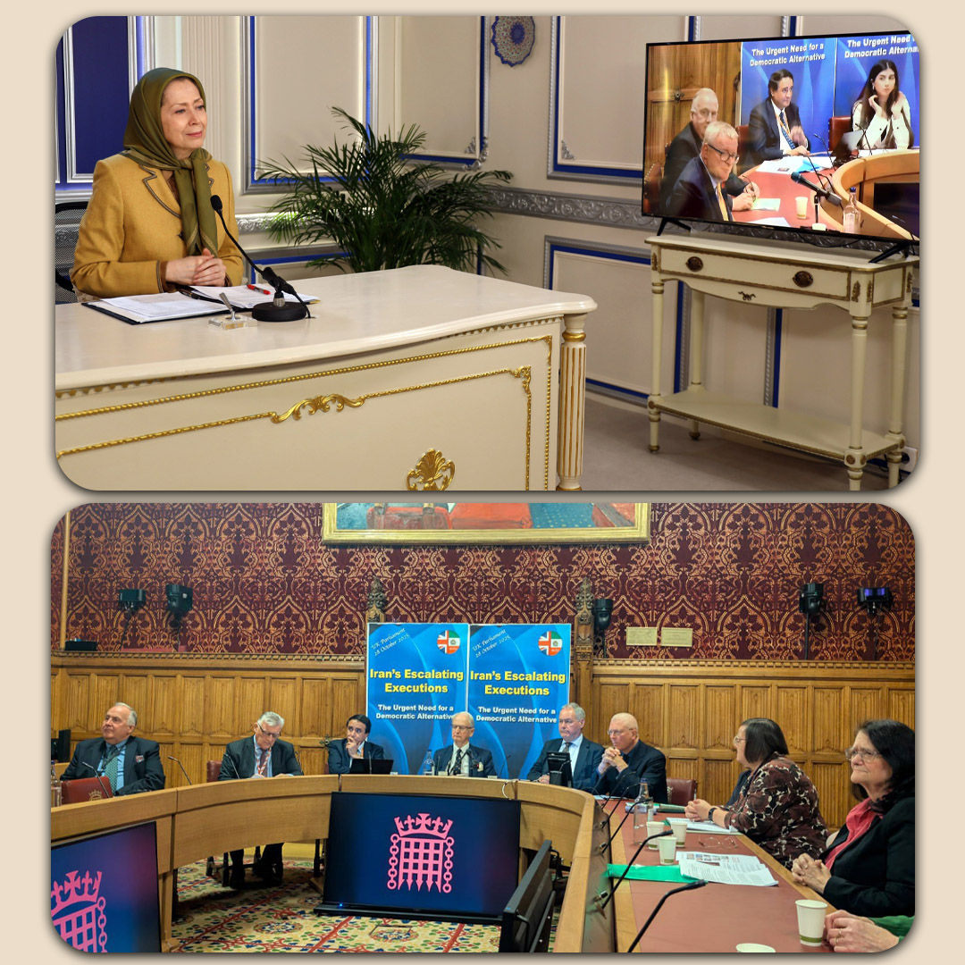 Maryam_Rajavi_A's tweet photo. ندعو النواب المحترمين في المجلسین البريطانيین وجميع المدافعين عن #حقوق_الإنسان إلى حث حكومتهم على وضع جهاز حرس النظام الإيراني على قائمة الإرهاب وجعل استمرار علاقاتهم مع الاستبداد الديني الحاكم في إيران مشروطًا بوقف إعدام السجناء.
#StopExecutionsInIran https://t.co/zaewRH0ovf