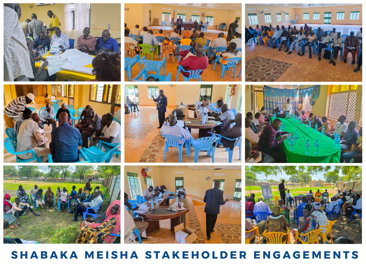 UNOPSSouthSudan's tweet image. 🚀#ProjectUpdate: The Shabaka Maisha Project continues to make strides across 20 counties in #SouthSudan! From engaging stakeholders and training committees to community mobilization for registration — every step brings us closer to empowering lives &amp;amp; strengthening local systems.