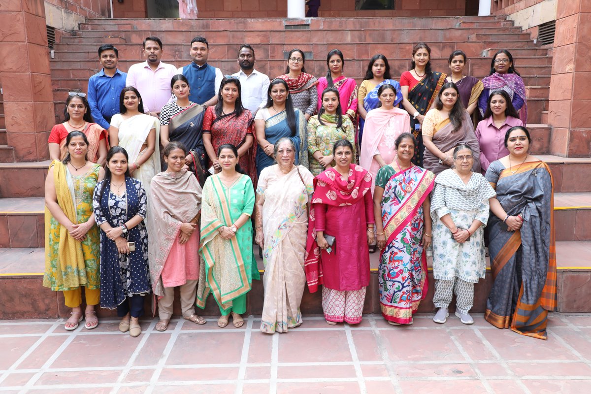 ncert's tweet image. 5-Day Workshop on Accessible Feature Mapping of Sound and Touch Textbooks based on UDL
CIET-NCERT successfully conducted a 5-day workshop from 27th to 31st October 2025, focused on making the textbooks of Class III — “Bansuri-1” (Hindi and English Mediums), “Maths Mela” (English…