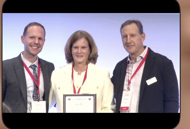Kudoz to <a href="/Dr_Mike_Fradley/">Mike Fradley, MD</a> for being the new ICOS president and thank you for everything to a wonderful woman <a href="/sdent_cardioonc/">Susan dent</a> !  <a href="/ICOSociety/">International Cardio-Oncology Society</a> #GCOS2025