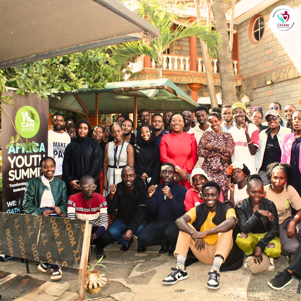 UstawiG's tweet photo. Day 2 at the #WeCanYouthSummitAfrica2025 was inspiring! Our Founder @CarolineKemei5  &amp; PWDs rep Obinda Shalin on linking #ClimateJustice &amp; #MentalHealth, spotlighting scalable opportunities in Jiji, Kiambu.
We also showcased our baby &amp; menstrual kits! 
#ClimateGeneration https://t.co/fOLsngVz94
