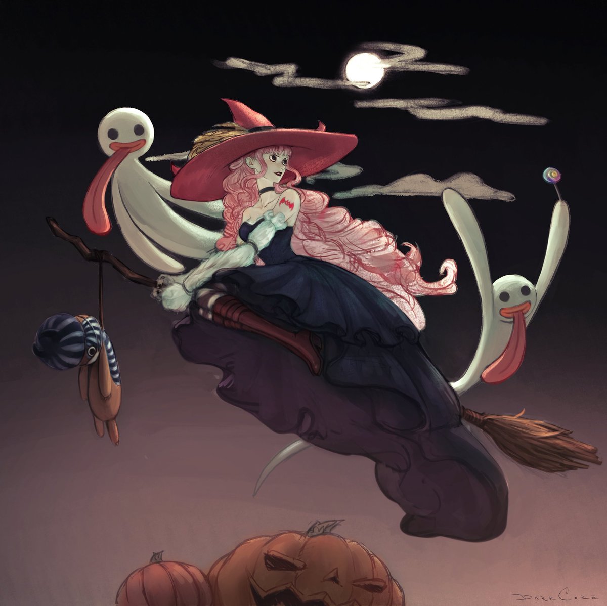 SEISHINHIME's tweet photo. ᅠ

𝐇𝐈𝐆𝐇, 𝚆𝙰𝚈 𝚄𝙿 𝙷𝙸𝙶𝙷 soared a 𝙶𝙻𝙾𝙾𝙼𝚈 𝚆𝙸𝚃𝙲𝙷 throw hallowed skies. With a wave of her pale hand, the 𝐇𝐎𝐋𝐋𝐎𝐖𝐒 gathered to her -- carrying all sorts of 𝘴𝘸𝘦𝘦𝘵𝘴 they've plundered.
⠀
ᅠ⠀⠀𝐎𝐑  𝐓𝐑𝐄𝐀𝐓 、〔 𝐑𝐄𝐀𝐃𝐄𝐑 〕.ᐣ https://t.co/nubAFKa6DL