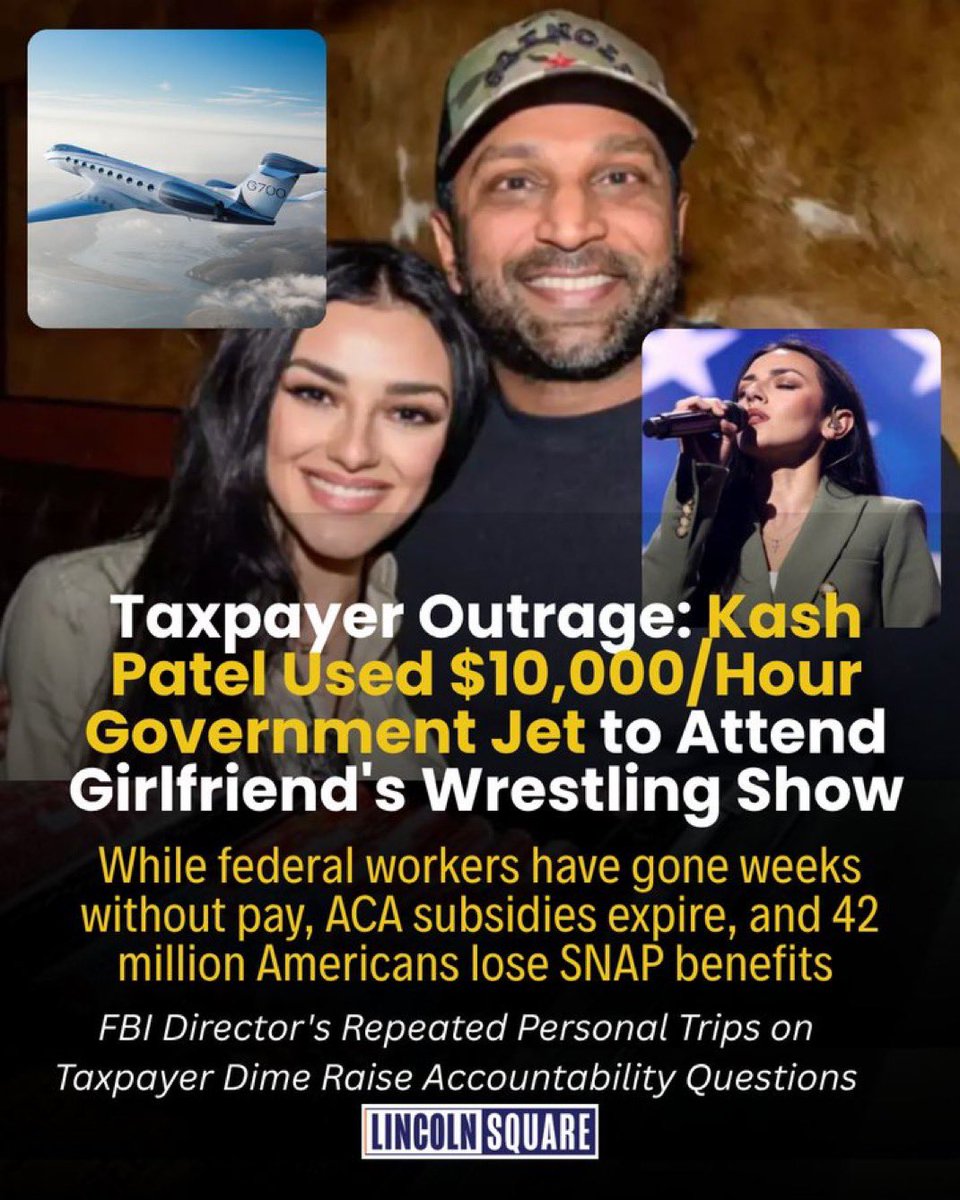 <a href="/FBIDirectorKash/">FBI Director Kash Patel</a> <a href="/stinchfield1776/">Grant Stinchfield</a> Curious timing to prematurely announce this while this other story is making the rounds.