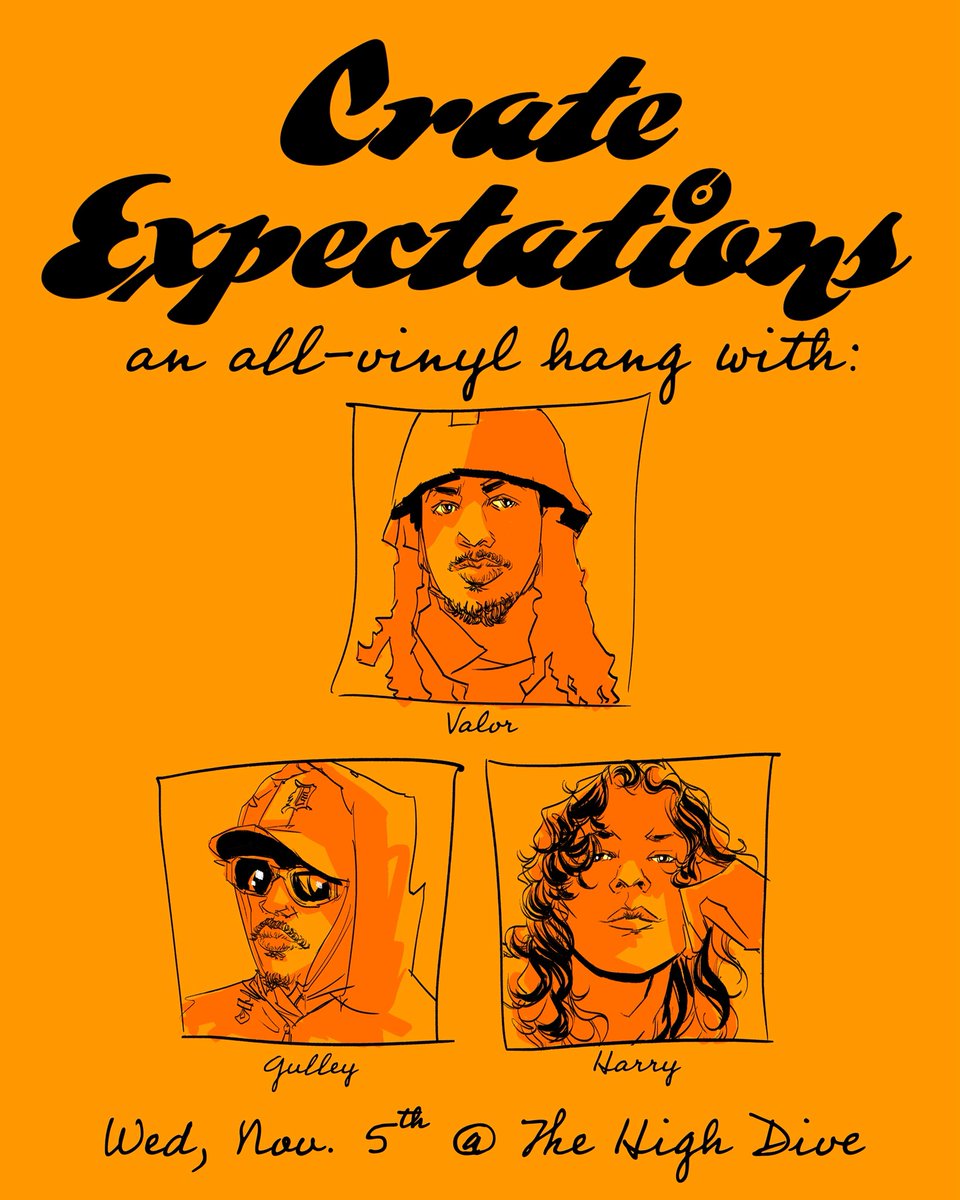 LORDGULLEY's tweet image. See y’all Nov 5th at High Dive! 
With My Brotha @SmokeyNoBandit