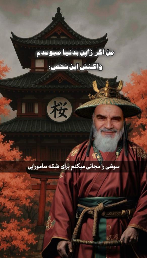 Mayekhal's tweet image. روح‌الله میساکی:
سامورایی که سامورایی نباشد سامورایی نیست