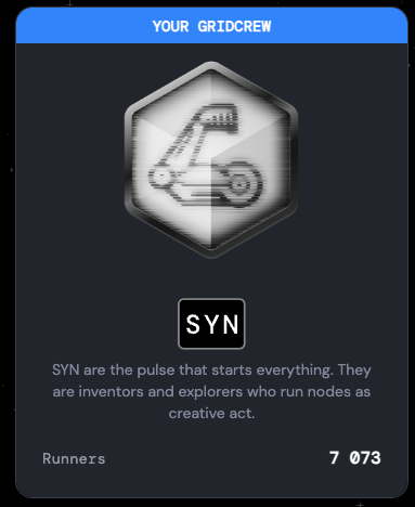 #nexusgridcrew and #syn