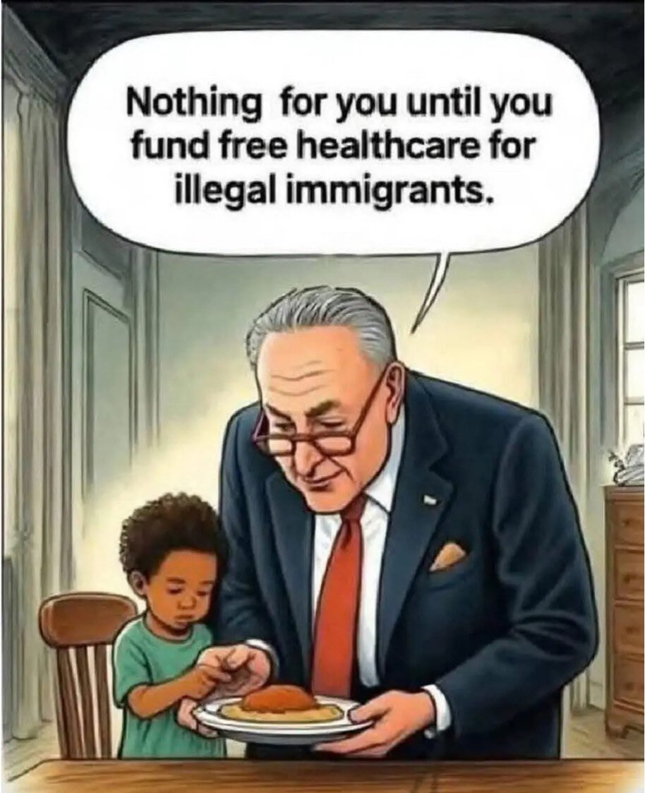 TazTears's tweet photo. @SpeakerJohnson #FckChuck https://t.co/Z90EeC4PgC