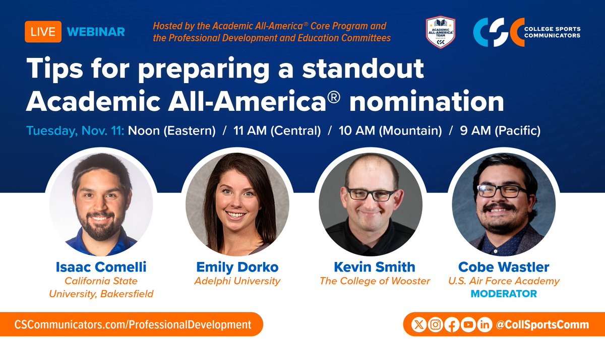 College Sports Communicators tweet media