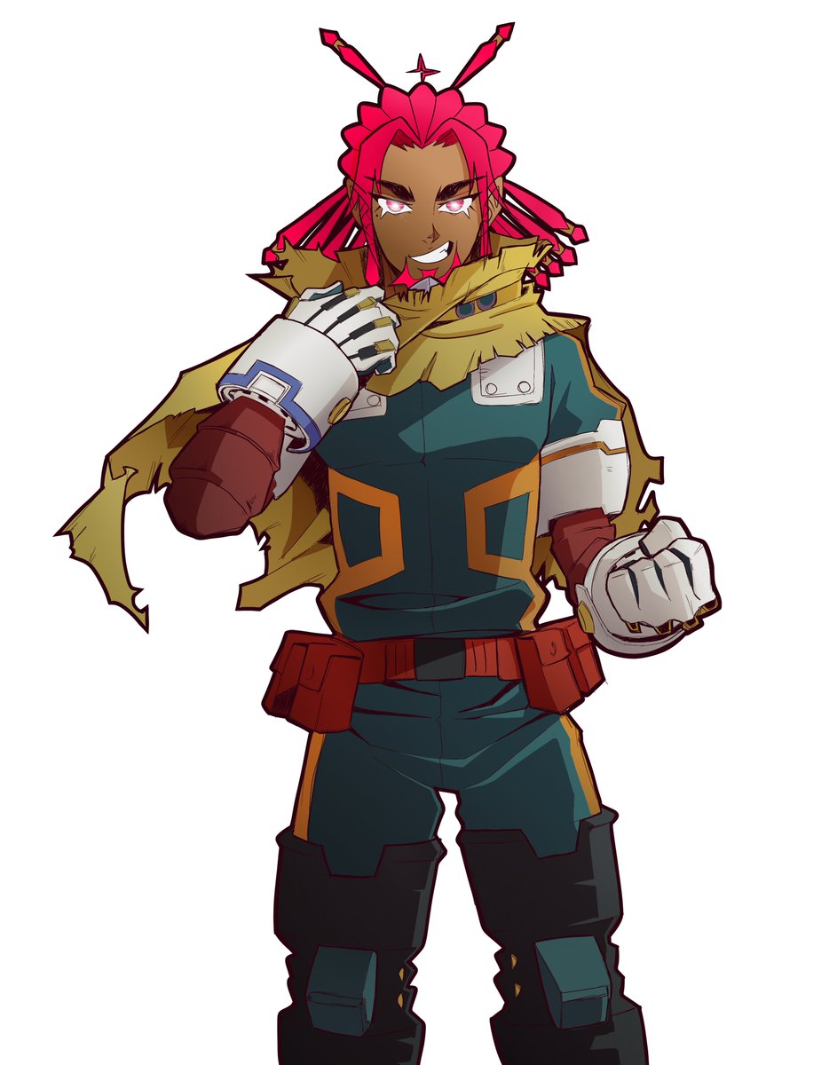 DawudDesu's tweet photo. My OC Alikai dressed as Deku from My Hero Academia for Halloween #MyHeroAcadamia #MHA #BNHA https://t.co/wn1sEGJrtd