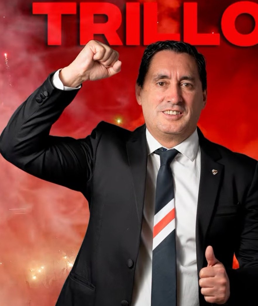 PoliticaEnRiver's tweet photo. 🗳️ ELECCIONES RIVER PLATE 2025

Carlos Trillo está segundo en todas las encuestas. https://t.co/4YuTLH4h0J