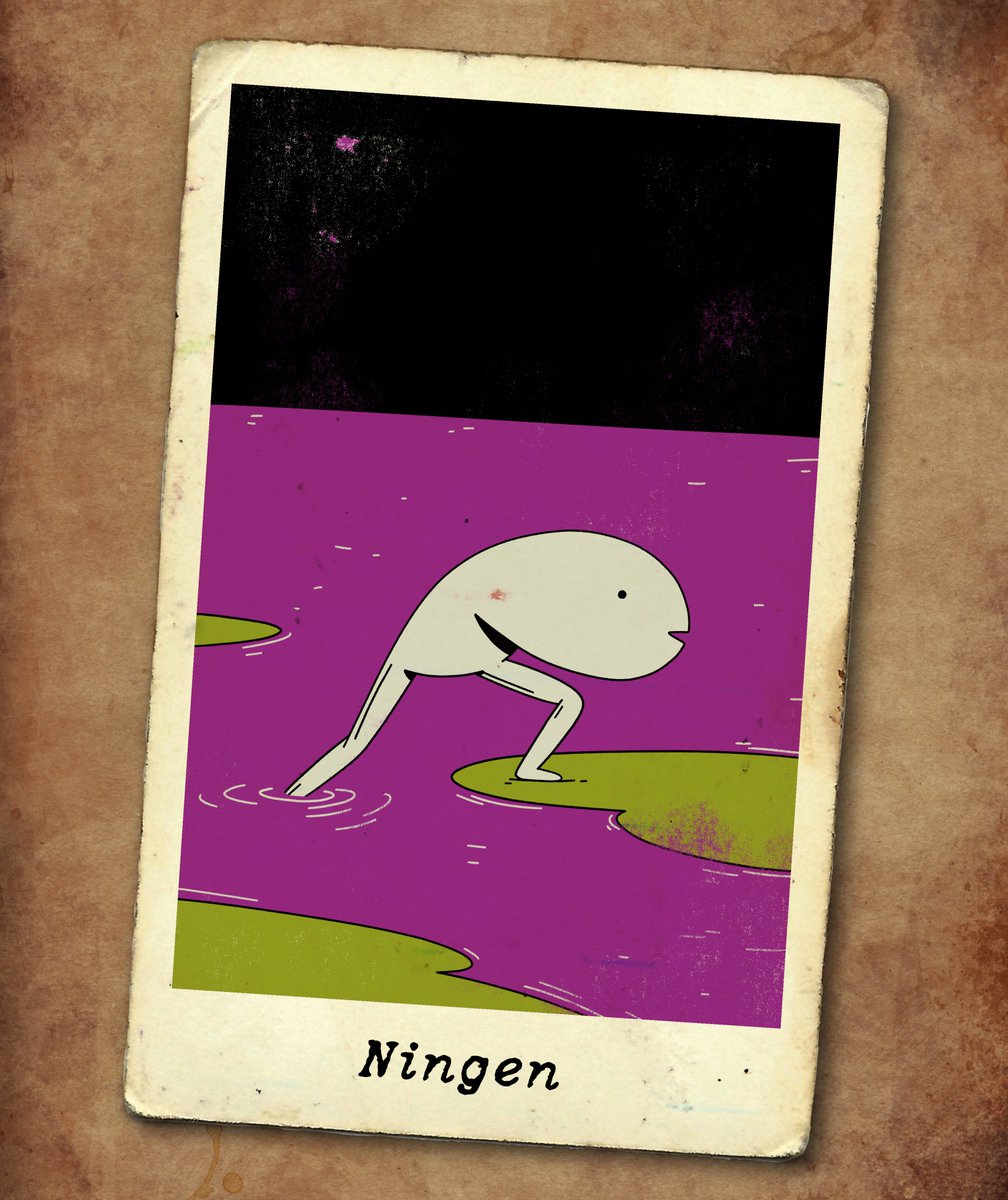 SPOOKTOBER IS NOT OVER!!! Mua ha ha!
Day 26: Ningen.
The story of the Ningen began in 2007 on a post on a Japanese online forum, which claimed that the crew of a whale research ship witnessed the creature as it surfaced near their ship off the Antarctic coast.